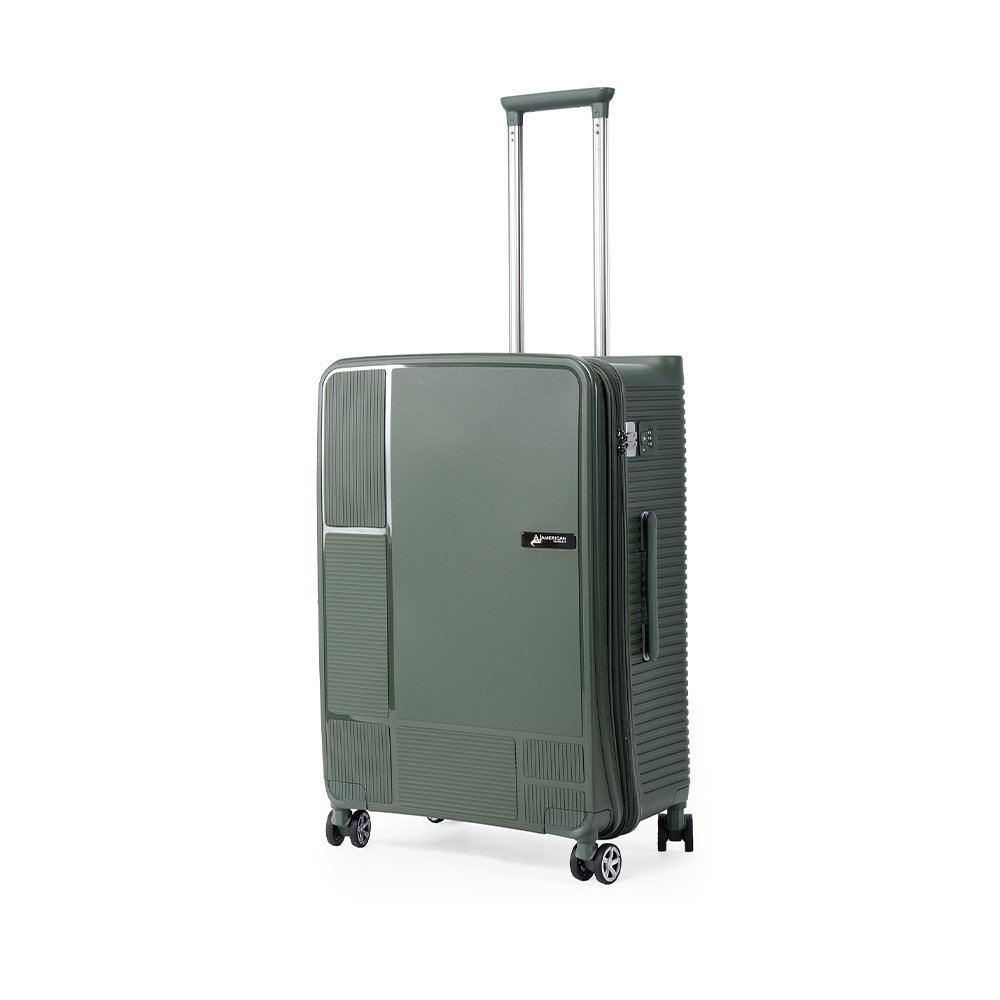 Travel Mate PP Hard Trolley 28 Inch Forest Green